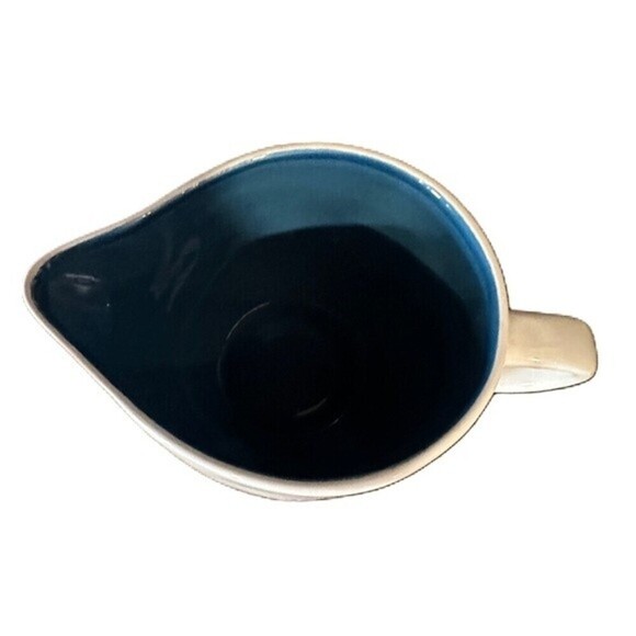 Rae Dunn Blue‎ Line Sweet Sugar Jar with Lid & Pour Creamer - Picture 9 of 16